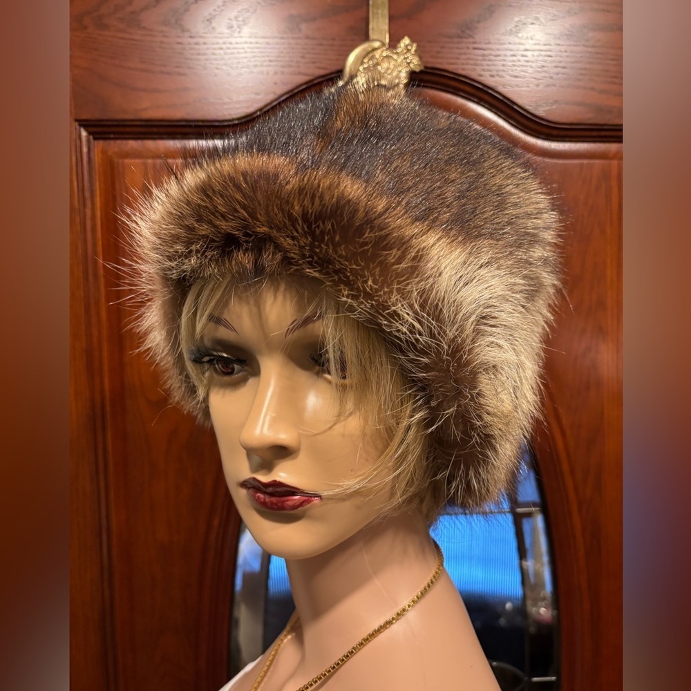 Elegant Brown Fur Hat